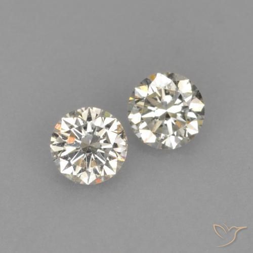 0.20 ctw White Diamond Stones, Natural Diamond in Diamond-Cut Shape for Sale