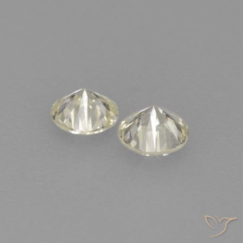 Diamond Gemstones in 2.9 mm (calibrated) Size for Sale, Diamond Stones in L Color