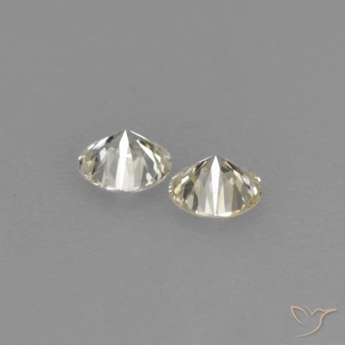 Diamond Gemstones in 2.7 mm (calibrated) Size for Sale, Diamond Stones in L Color