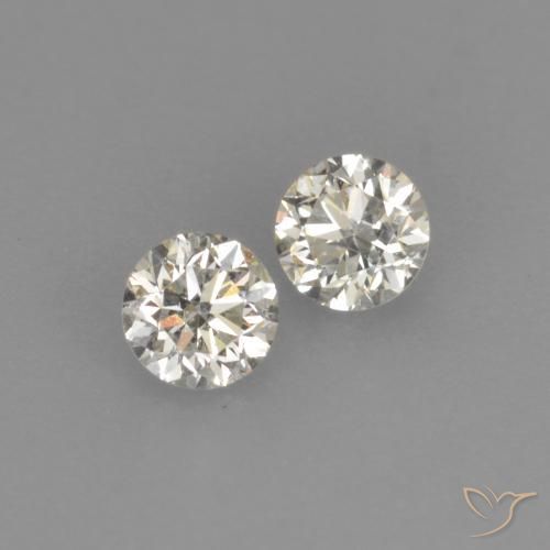 0.18 ctw White Diamond Stones, Natural Diamond in Diamond-Cut Shape for Sale