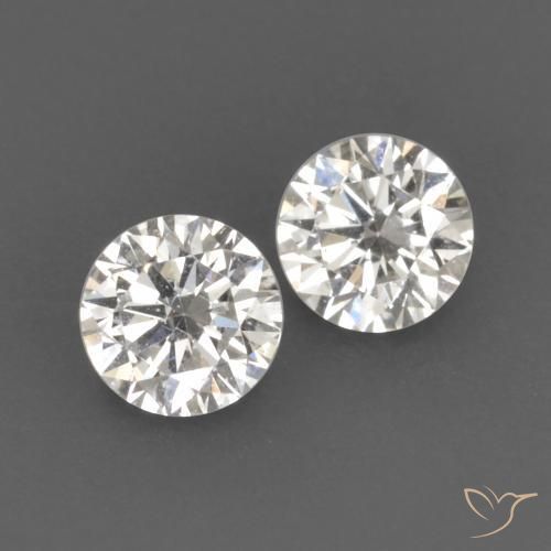 Best White Diamonds for a pair of Earrings