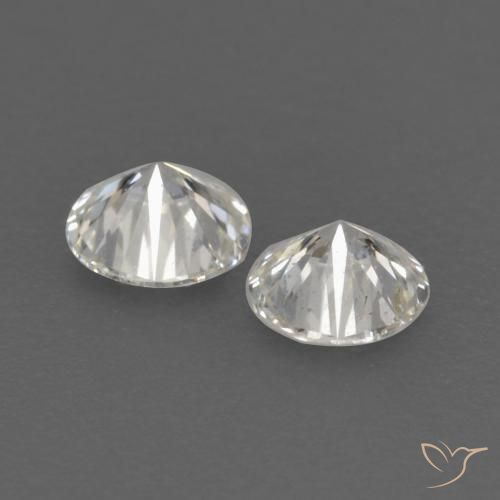 Best White Diamonds for a pair of Earrings