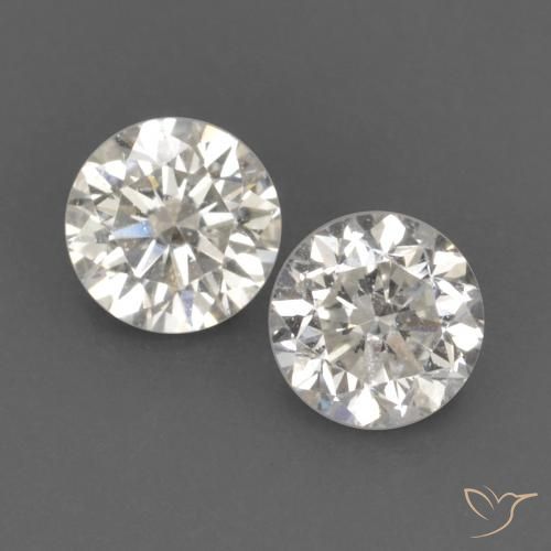 0.19 ctw White Diamond Stones, Natural Diamond in Diamond-Cut Shape for Sale