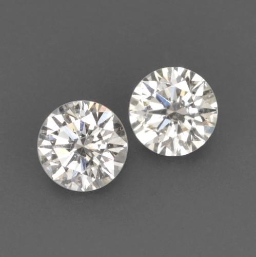 0.13 ctw White Diamond Stones, Natural Diamond in Diamond-Cut Shape for Sale