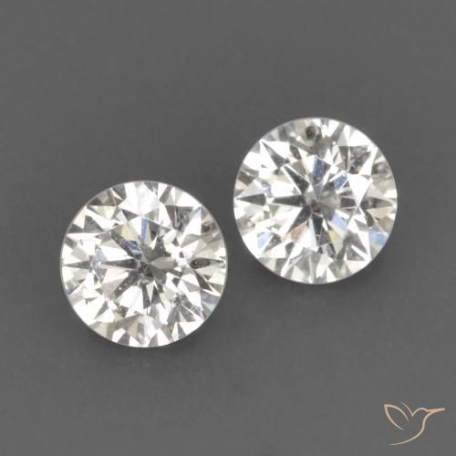 0.14 ctw White Diamond Stones, Natural Diamond in Diamond-Cut Shape for Sale