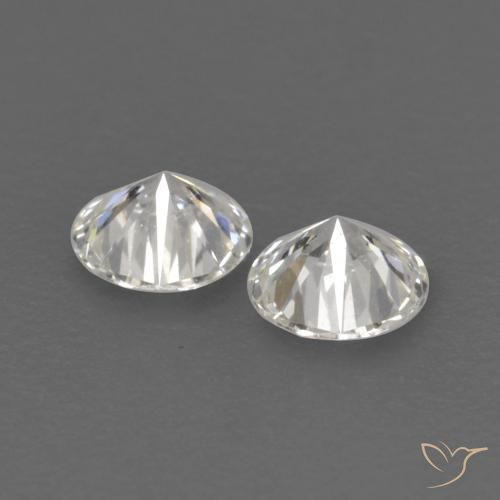 Diamond Gemstones in 2.7 mm (calibrated) Size for Sale, Diamond Stones in J Color