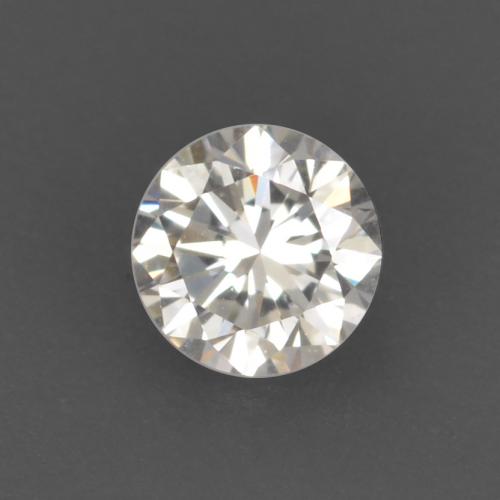 Warm White Diamond Gem - 0.1ct Diamond-Cut (ID: 565177)