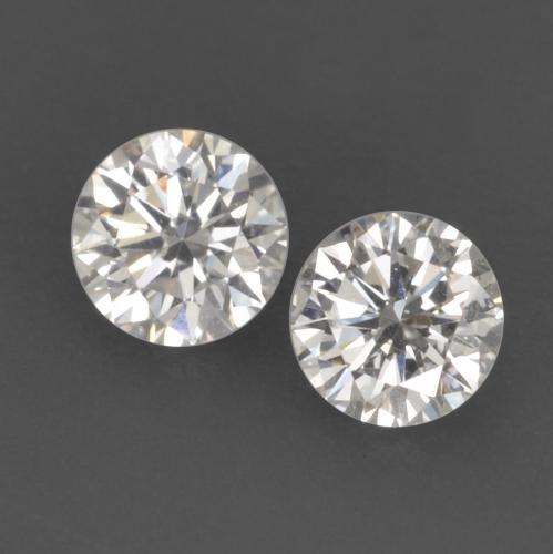 Blanc chaud Diamant gemme - 0.1ct Diamant de coupe (ID: 565179)