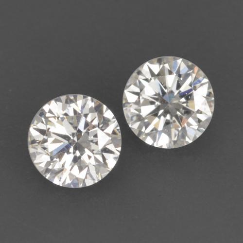 0.13 ctw White Diamond Stones, Natural Diamond in Diamond-Cut Shape for Sale