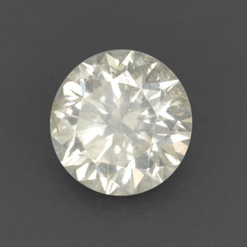 0.16 ct White Diamond Stone, Natural Diamond in Diamond-Cut Shape for Sale