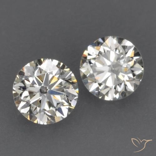 0.15 ctw White Diamond Stones, Natural Diamond in Diamond-Cut Shape for Sale