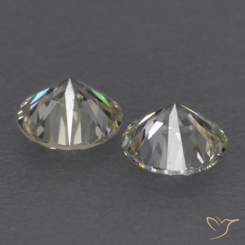 Diamond Gemstones in 2.7 mm (calibrated) Size for Sale, Diamond Stones in J Color