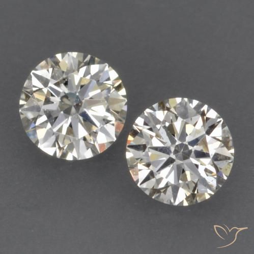 0.15ctw Natural J Diamond, Round, VVS-VS, Photo A