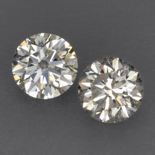 Warm White Diamond Gem - 0.1ct Diamond-Cut (ID: 567402)