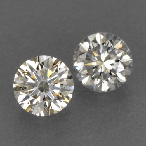 Warm White Diamond Gem - 0.1ct Diamond-Cut (ID: 567403)