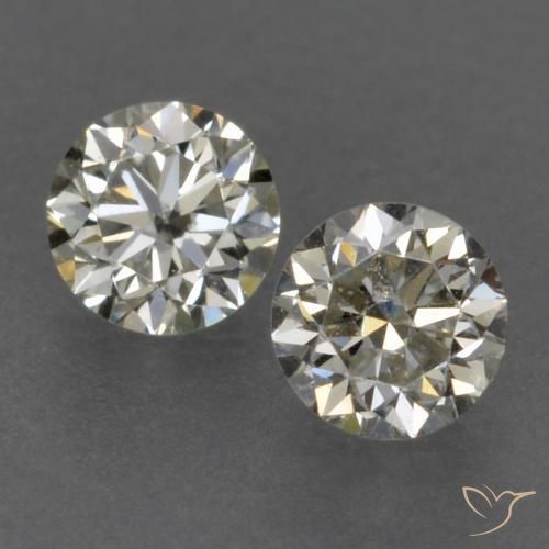 0.17 ct White Diamond, 2.7 mm Diamond Cut From Brazil, Photo A