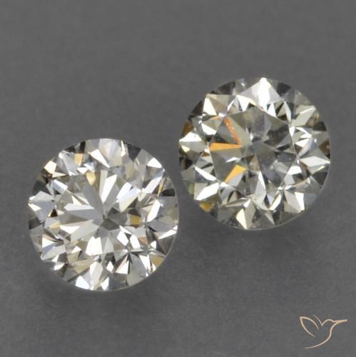 0.17 ctw White Diamond Stones, Natural Diamond in Diamond-Cut Shape for Sale