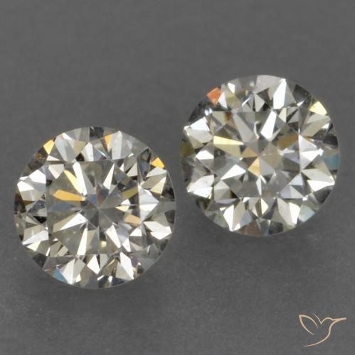0.20 ctw White Diamond Stones, Natural Diamond in Diamond-Cut Shape for Sale