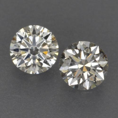 Warm White Diamond Gem - 0.1ct Diamond-Cut (ID: 567408)