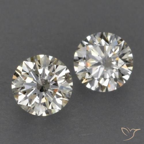 0.16 ctw White Diamond Stones, Natural Diamond in Diamond-Cut Shape for Sale