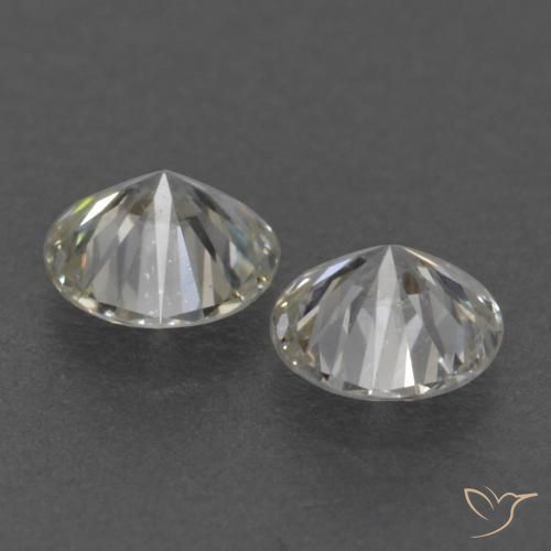 Diamond Gemstones in 2.8 mm (calibrated) Size for Sale, Diamond Stones in J Color
