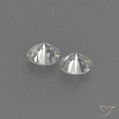 Diamond Gemstones in 2.8 mm (calibrated) Size for Sale, Diamond Stones in H Color