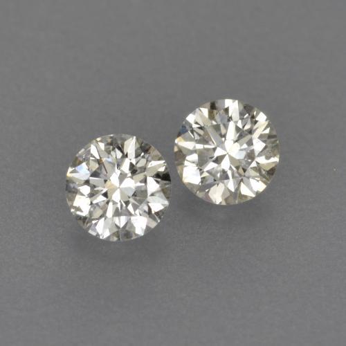 Warmweiß Diamant Edelstein - 0.1ct Diamanten-Schliff (ID: 567411)