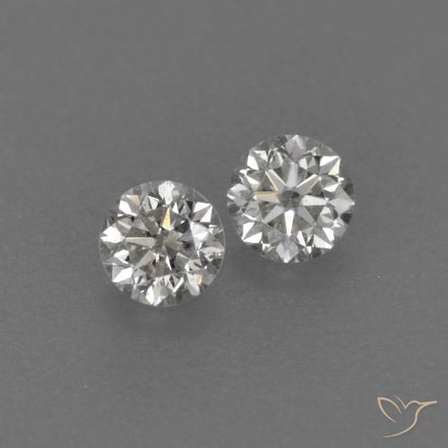 0.19 ctw White Diamond Stones, Natural Diamond in Diamond-Cut Shape for Sale