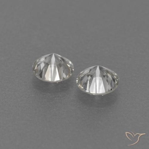 Diamond Gemstones in 2.9 mm (calibrated) Size for Sale, Diamond Stones in G Color