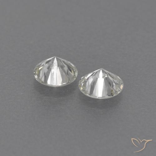 Diamond Gemstones in 2.8 mm (calibrated) Size for Sale, Diamond Stones in H Color