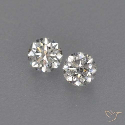 0.15ctw Natural J Diamond, Round, VVS-VS