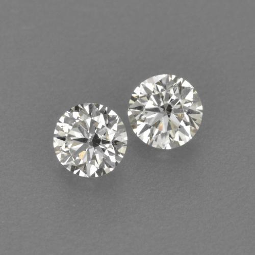 0.18 ctw White Diamond Stones, Natural Diamond in Diamond-Cut Shape for Sale