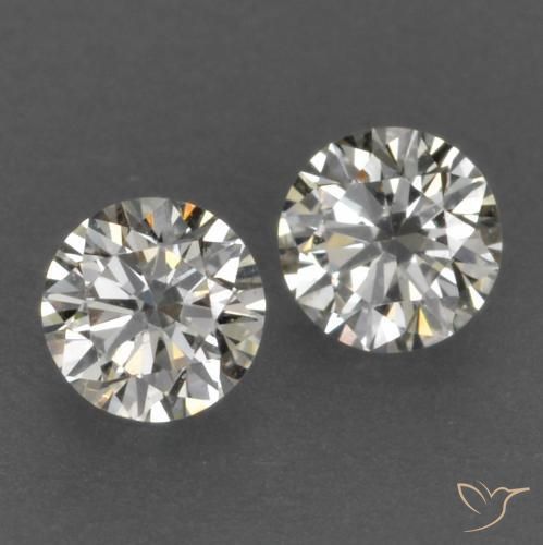 0.14 ctw White Diamond Stones, Natural Diamond in Diamond-Cut Shape for Sale