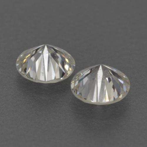 Diamond Gemstones in 3 mm (calibrated) Size for Sale, Diamond Stones in Warm White Color