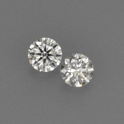 Warm White Diamond Gem - 0.1ct Diamond-Cut (ID: 567434)