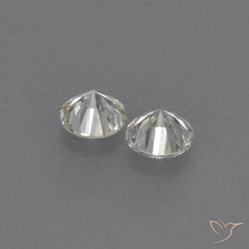 Diamond Gemstones in 2.7 mm (calibrated) Size for Sale, Diamond Stones in H Color