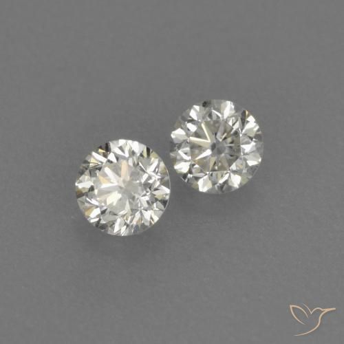 0.19 ctw White Diamond Stones, Natural Diamond in Diamond-Cut Shape for Sale