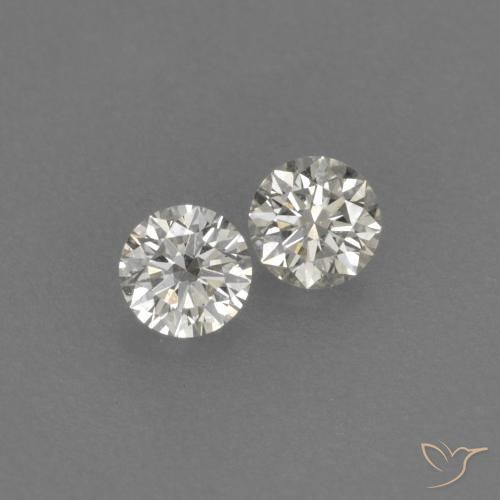 0.15 ctw White Diamond Stones, Natural Diamond in Diamond-Cut Shape for Sale