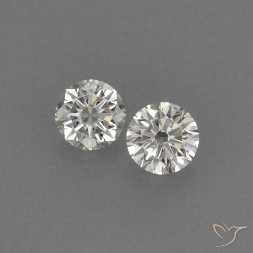 0.15ctw Natural I Diamond, Round, VVS-VS