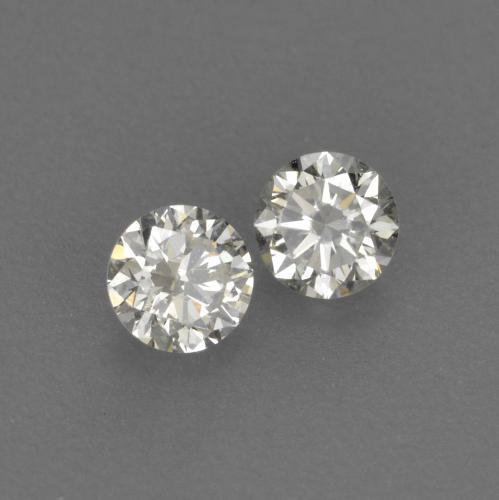 Warm White Diamond Gem - 0.1ct Diamond-Cut (ID: 567439)