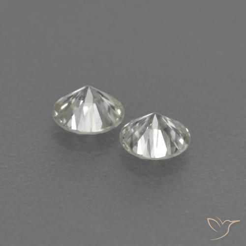 Diamond Gemstones in 2.8 mm (calibrated) Size for Sale, Diamond Stones in L Color