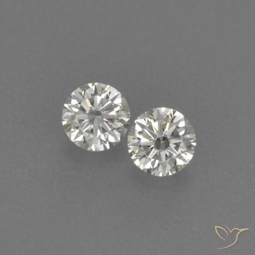 0.14 ctw White Diamond Stones, Natural Diamond in Diamond-Cut Shape for Sale
