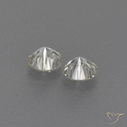 Diamond Gemstones in 2.8 mm (calibrated) Size for Sale, Diamond Stones in J Color