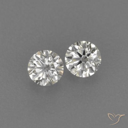 0.16 ctw White Diamond Stones, Natural Diamond in Diamond-Cut Shape for Sale