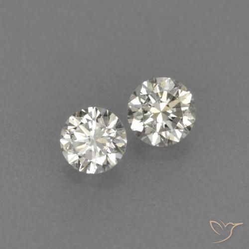0.15 ctw White Diamond Stones, Natural Diamond in Diamond-Cut Shape for Sale