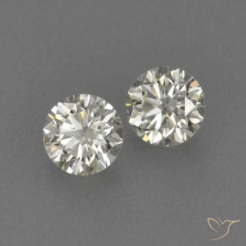 0.26 ctw White Diamond Stones, Natural Diamond in Diamond-Cut Shape for Sale