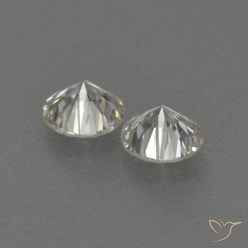 Diamond Gemstones in 3.2 mm Size for Sale, Diamond Stones in J Color