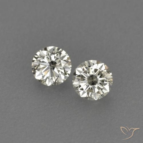 0.15 ct White Diamond, 2.8 mm Diamond Cut From Brazil, Photo A