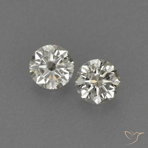 0.20 ctw White Diamond Stones, Natural Diamond in Diamond-Cut Shape for Sale