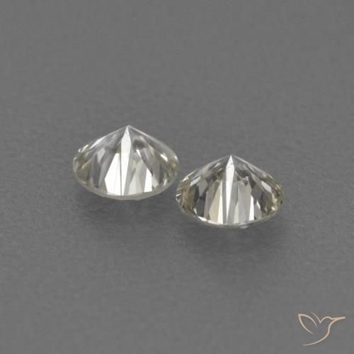 Diamond Gemstones in 3 mm (calibrated) Size for Sale, Diamond Stones in J Color